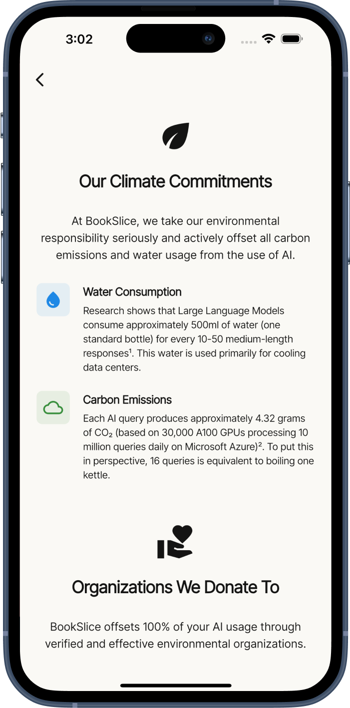 Climate friendly.